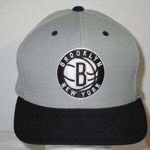 New Mitchell Ness Brooklyn Nets Hat Snapback Adjustable
